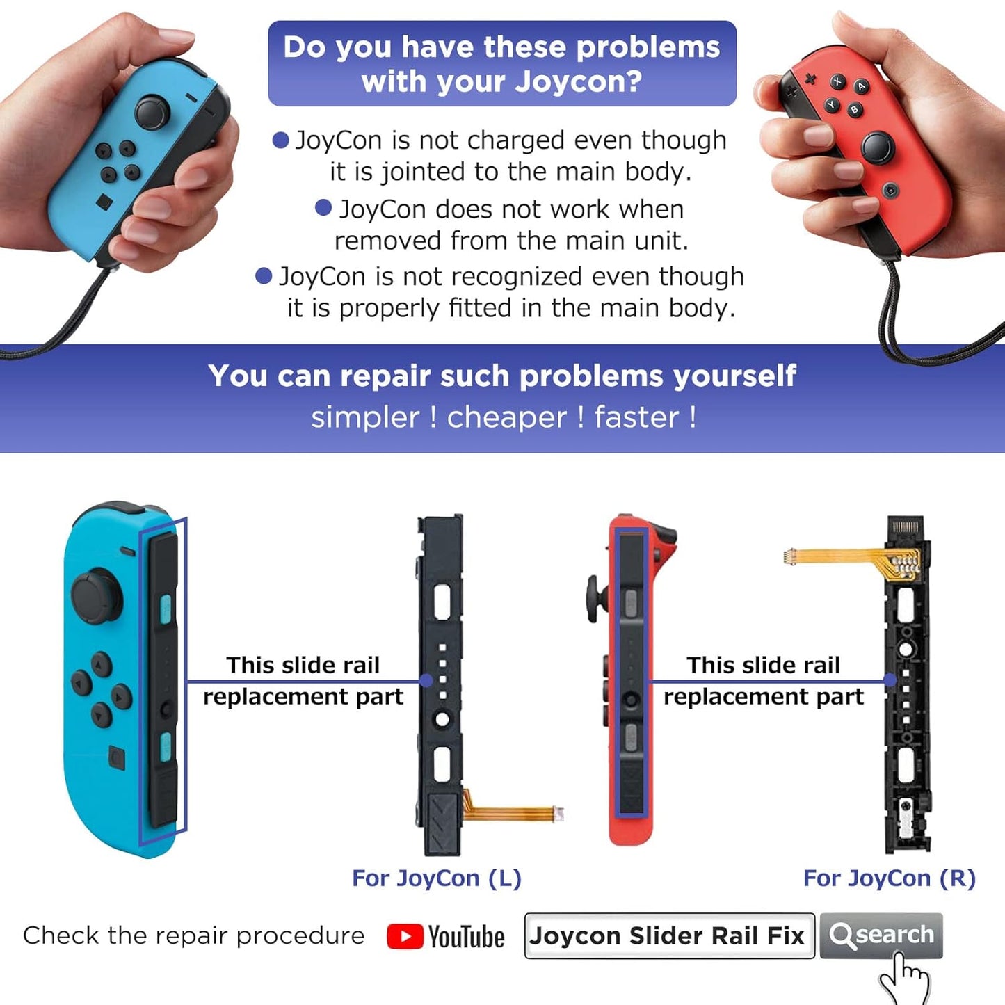 Kit de Reparación de Joycons