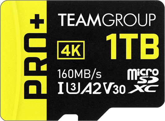 MicroSDXC TEAMGROUP  Clase 10 A2 Pro Plus de 1TB