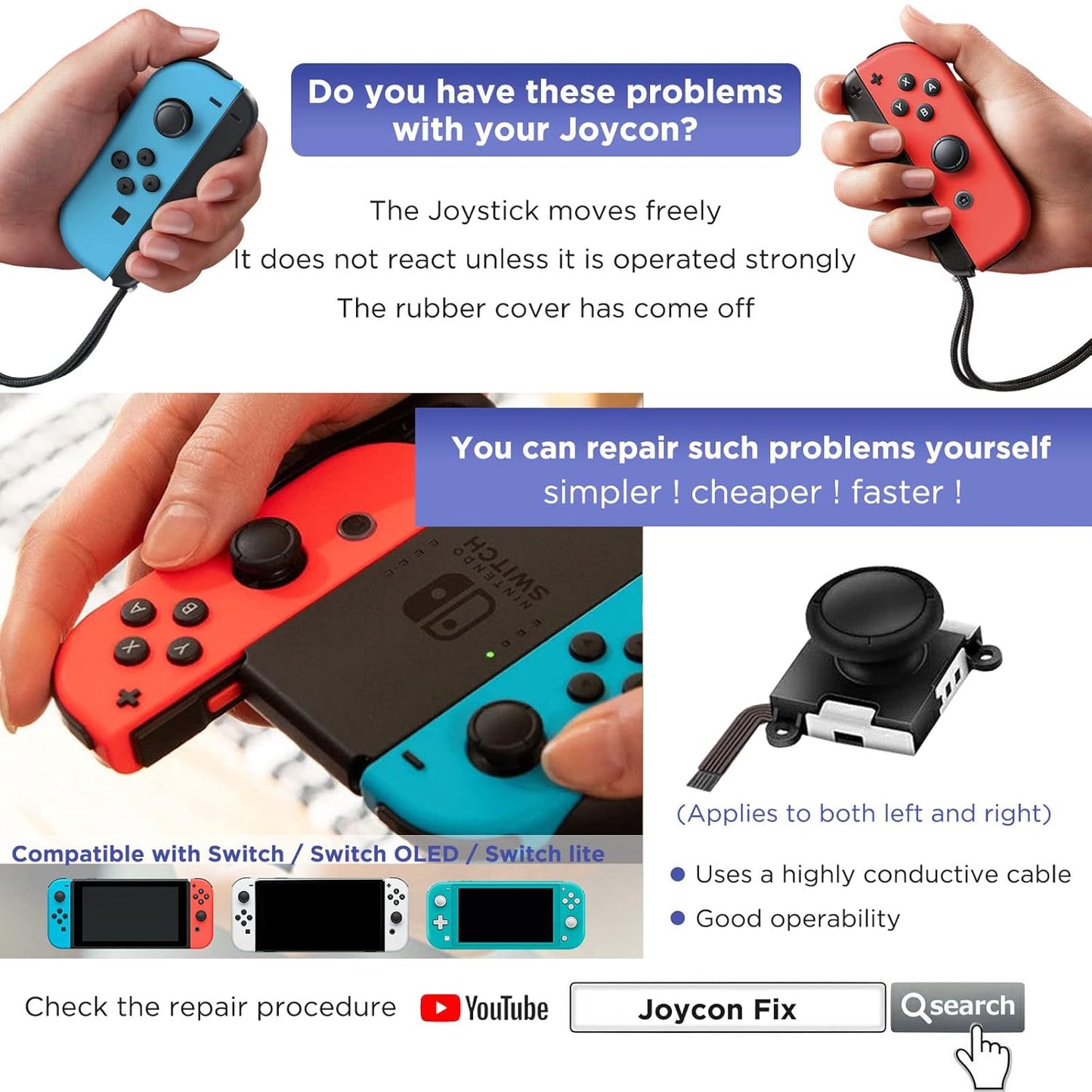 Kit de Reparación de Joycons